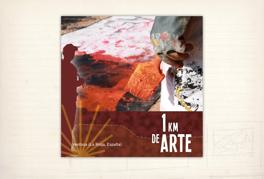 folleto 1 km de arte. Ventosa