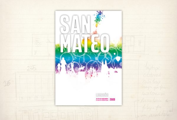 Imagen gráfica. Roberto Nalda. Cartel ganador Fiesta de la Vendimia 2009. Ayuntamiento de Logroño