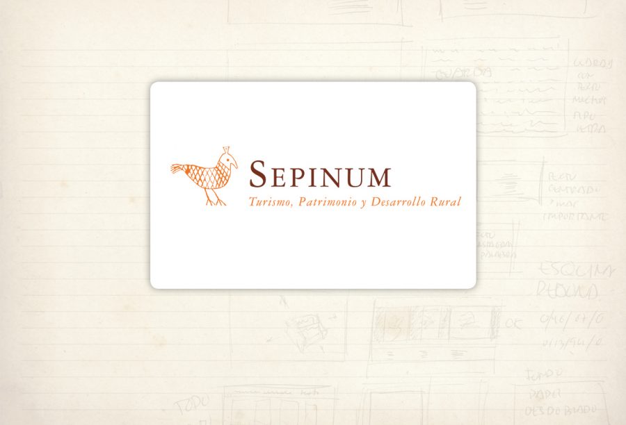 Logotipo. Sepinum. Consultora sobre turismo rural y actividades culturales