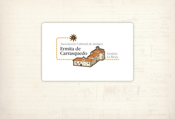 Logotipo. Ermita de Carrasquedo. Asociación cultural. Grañón