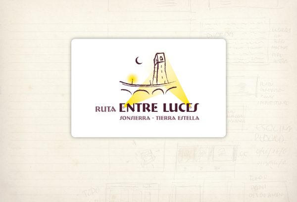 Logotipo. Entreluces. Vía, Medioambiente y Cultura. Programa europeo de itinerario cultural