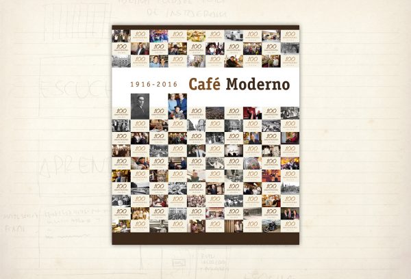 Photocall 100 aniversario. Café Moderno