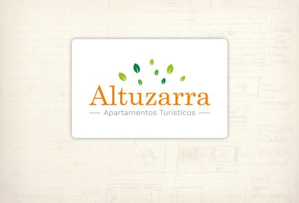 logotipo Altuzarra. Apartamentos turísticos. Ezcaray