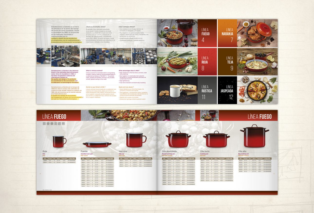Paellera Esmaltaciones La Estrella Jaspeata, 40 Cm, Per Tutti I Fornelli