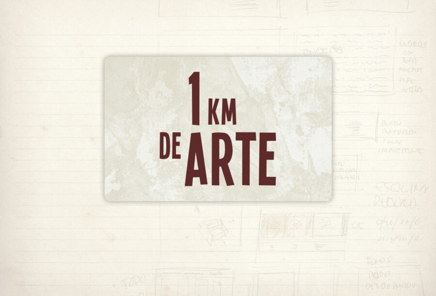 logotipo 1 kilómetro de Arte. 1 km de arte. Ventosa. La Rioja