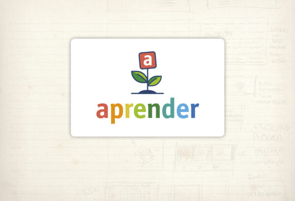 logotipo aprender. Fundación Caja Rioja. Programa cultural